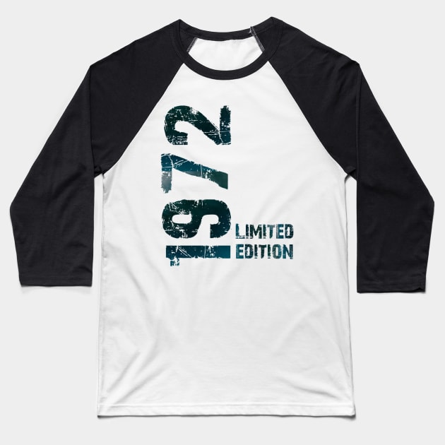 1972 Baseball T-Shirt by Bernesemountaindogstuff